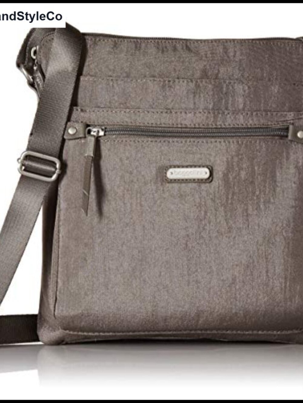 Baggallini Go Bagg RFID Phone Wristlet Crossbody - Nylon